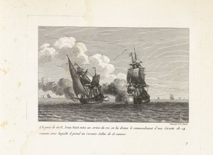 Jan Bart, dienst van de koning van Frankrijk