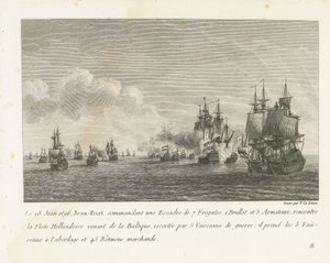 Treffen tussen eski vloot onder Jan Bart en een Hollandse vloot, 1696 18 Haziran 1696