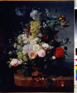 ""Çiçek Buketi"" Tablosu Zachee Prevost (1797-1861) 1787 Devlet Müzesi Arkhangelskoye Estate, Moskova by Zachée Prévost