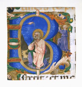 Kral David, Başlangıcın Başında Dua Ediyor B, ca. 1450.