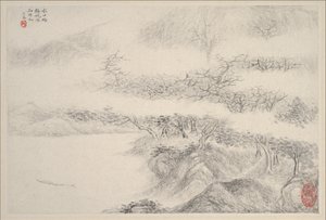 Manzaralar, 1644 tarihli. by Zhang Feng
