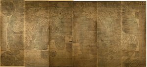 Kunyu Wanguo Quantu Dünyanın Sayısız Ülkesinin Haritası, 1602 by Zhong Wentao