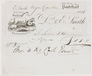 Tarım Veteriner Hekimliği Veteriner faturası by Frederick (attr. to) Barnard