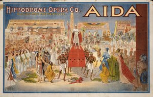 Aida, c.1908 (renkli litografi) by . .