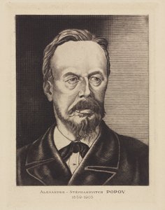 Alexandre-Stephanovich Popov, Rus fizikçi, c 1905 by Frederick (attr. to) Barnard