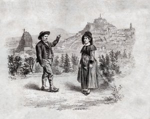 Auvergnats, Puy en Velay, Fransa