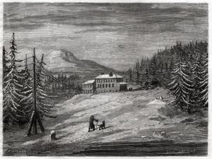 Kablolu telgraf sous marin. Telgraf denizaltı kablosu. by Frederick (attr. to) Barnard