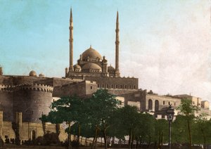 Kahire, Selahaddin Kalesi (Mısır). 1920 dolaylarında (fotoğraf) by . .