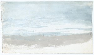Luke Howard tarafından yapılan bulut çalışması, c 1808-1811 by Frederick (attr. to) Barnard