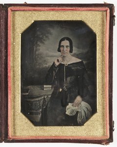 Bir kadının Dagerreyotipi, c 1845 by Frederick (attr. to) Barnard