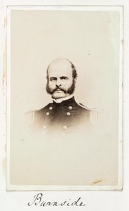 Genel Burnside, c 1863 by Frederick (attr. to) Barnard