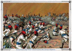 Guerre italo turque. italo türk savaşı. by Ferdinand Georg Waldmuller