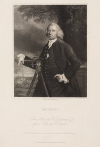 James Brindley, İngiliz inşaat mühendisi ve kanal oluşturucu by Frederick (attr. to) Barnard
