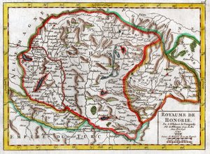 Macaristan Haritası 1749 by . .