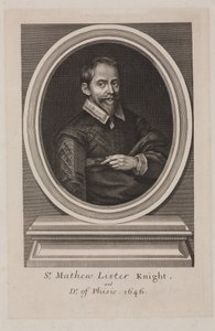 Matthew Lister, İngiliz doktor by Frederick (attr. to) Barnard