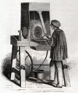 Kuyumcu işçisi. Gümüşhanede işçi. by Frederick (attr. to) Barnard