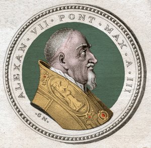 Papa Alexander VII by . .