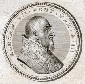 Papa Alexander VII by . .