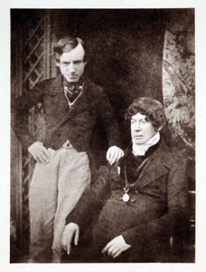 Charles Kirkpatrick Sharpe (1781-1851), İskoç antikacı ve sanatçı portreleri, bilinmeyen bir meslektaşıyla by John Pardon