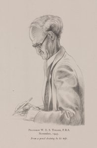 Profesör WES Turner, Kasım by Frederick (attr. to) Barnard