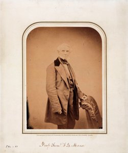 Samuel F B Morse, Amerikalı sanatçı ve Mors kodunun mucidi, c 1870 by Frederick (attr. to) Barnard