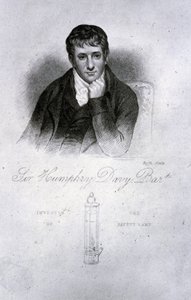Sir Humphry Davy, kimyager by Frederick (attr. to) Barnard