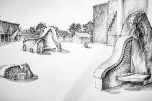 Eskiz evler asla inşa edilmedi, Christiania, Kopenhag by . .