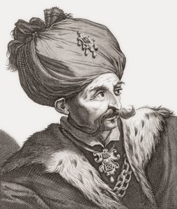 Kanuni Sultan Süleyman olarak da bilinen I. Süleyman. by . .
