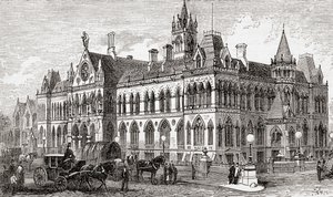 Manchester Ağır Ceza Mahkemeleri, Manchester, İngiltere by . .