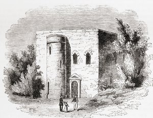 Sanctuary, Westminster Abbey, Londra, İngiltere, burada 19. yüzyılda görüldü. by . .