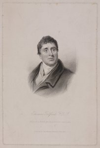 Thomas Telford FRS, İskoç inşaat mühendisi, c 1810 by Frederick (attr. to) Barnard