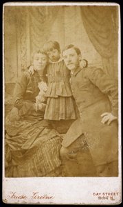 William Friese-Greene, görüntü yönetmeni ve aile, 1880 dolayları
