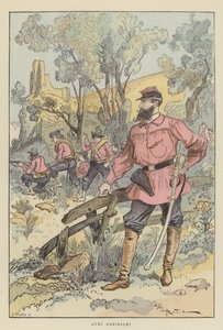 Garibaldi ile by after Albert Robida