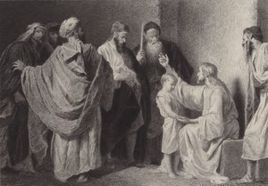 İsa ve Çocuk by after Albert Robida