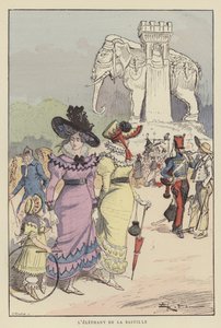 Bastille Fili by after Albert Robida