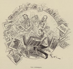 Baskılar by after Albert Robida