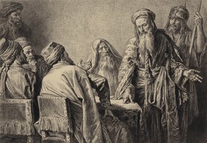 Baş Rahiplerin Memurları by after Albert Robida