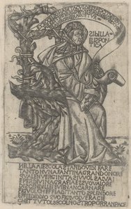 Hellespontin Sibil by after Baccio Baldini