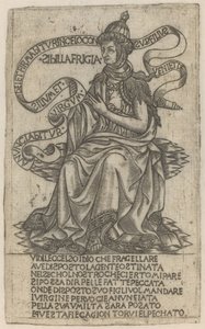 Frig Sibil by after Baccio Baldini