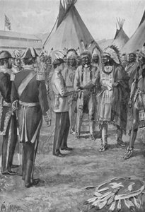 The Red Mans Welcome, Galler Prensi, Kanada, 1860