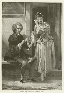 Yorick ve Şezlong Vampirlerinin karısı by after Charles Robert Leslie