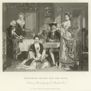 Musa'yı Fuara Hazırlamak by after Daniel Maclise