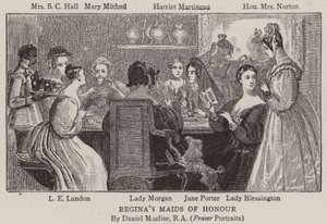 reginas nedimeler by after Daniel Maclise