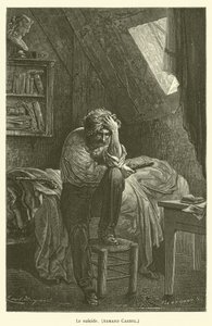 İntihar, Armand Carrel by after Emile Antoine Bayard