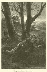 İlk okumalar, George Sand by after Emile Antoine Bayard