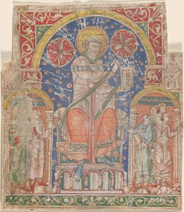 Aziz Augustine by after English 12th Century British 19th Century