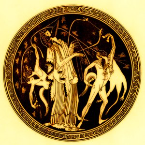 Dionysos ve satirler, J. E. Harrison ve D. S. MacColl