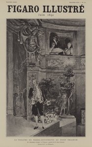 Fransız aktör Louis Arsene Delaunay, Versailles Petit Trianon