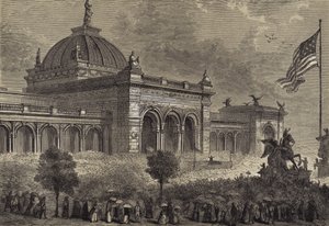 Centennial Sergisinin Açılışı, 10 Mayıs 1876