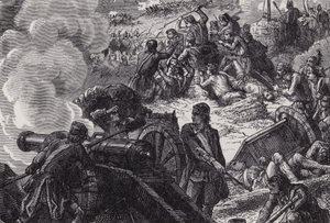 Bunker Hill Savaşı by after Felix Octavius Carr Darley